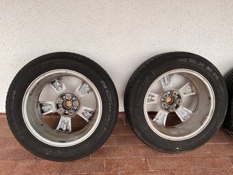 Alu disky NISSAN 5x114,3, ráfek 6,5Jx17 s letnimi pneu - 3