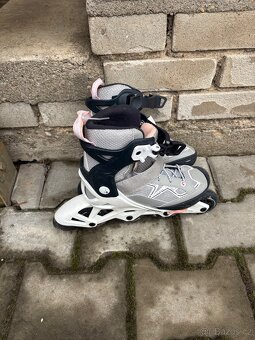 Dětské kolečkové brusle Oxelo  nastavitelné vel.29-32 - 3