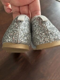 Třpytivé baleríny 34 H&M Top Stav - 3