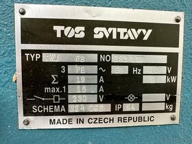 Prodam protahovačka Tos FWJ 63 - 3