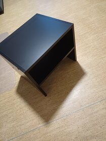 stoleček černý pod tiskárnu monitor nebo cokoliv - 3