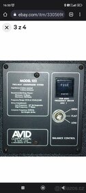 Avid model 102 - 100W, retro - 3