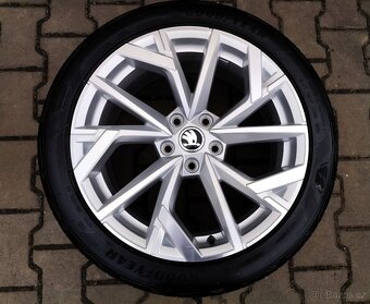 Alu kola originál Škoda Octavia IV 5x112 R18 Avior - 3
