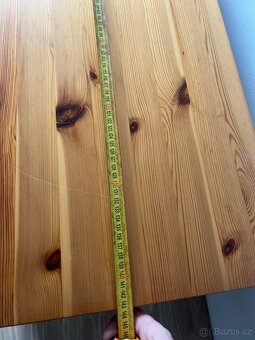 Prodám borovicový televizní stolek Ikea - 3