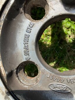 4x Alu disky, ráfky 6,5Jx16 H2 ET46 z Ford Mondeo - 3