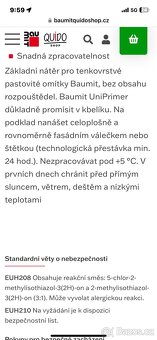 Baumit -UNI PRIMER(univerzální nátěr ) - 3
