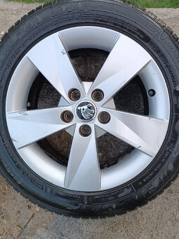 Alu kola 6Jx15H2, 5x100, ET43 orig. Skoda Fabia 2,3 Rapid - 3
