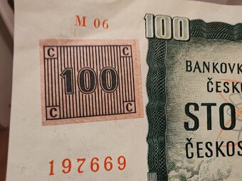 100 korun kolkovaná - 3