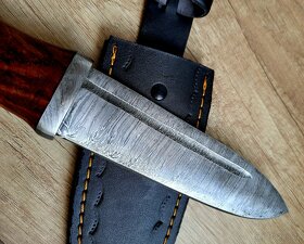 velký lovecký Damaškový nůž SKINNER 29 cm, handmade - 3