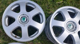 Alu kola 5x100 R15 Škoda - 3