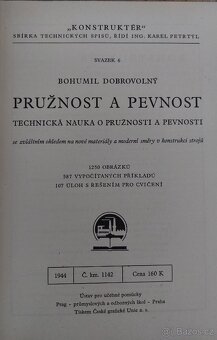 Kniha ,,Dobrovolný - Pružnost A Pevnost" - 3