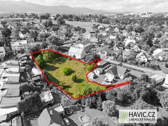 Prodej stavebního pozemku, 2.921 m2, Liberec XXX-Vratislavic - 3