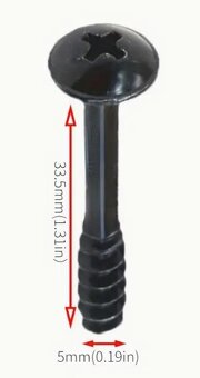 Šroub uchycení vzduchového filtru 13465202 GM - 3