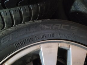 Zimní pneumatiky s hliníkovými koly na BMW 3 - 3