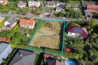 Prodej, stavební pozemek, 989 m2, Chomutov, Pod Lesem - 3