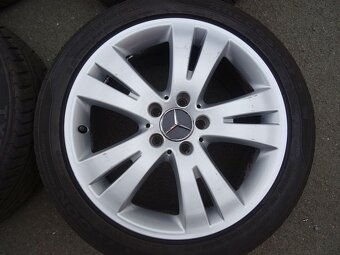 Alu disky originál Mercedes, 17", 5x112,ET 47, letní sada - 3