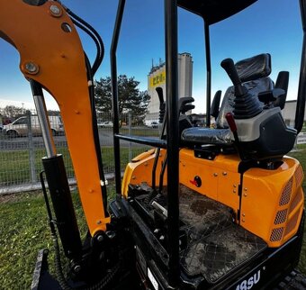 pásový bagr, minibagr, motor Kubota - 3