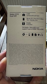 Mobilní telefon Nokia 3310 (Dual SIM) - 3
