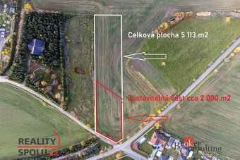 Prodej, pozemky/bydlení, 5113 m2, Tmaň, Beroun [ID 77990] - 3