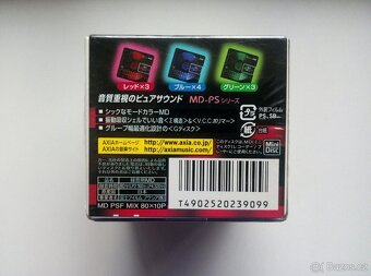 MiniDisc Axia MD-PS 80 / 10. pack Japan - 3