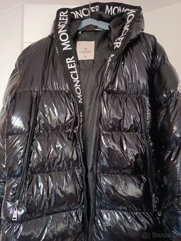 Dámský nový lesklý zimní kabát - bunda Moncler XXL - 3