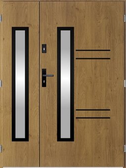 Dvoukřídlé vchodové dveře AVILLA DUO - 3