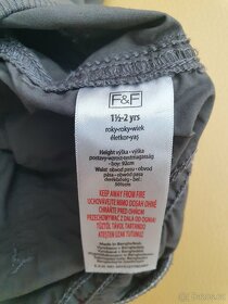 Bermudy šedé,  1.5-2 roky - 3