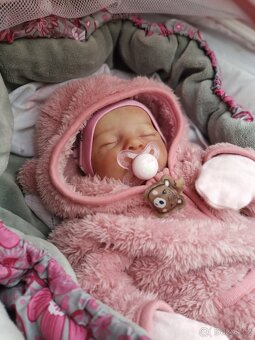 Krásná reborn holčička z kitu Levi - 3