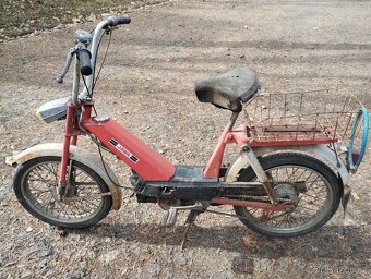 Jawa 207 Babetta s kartičkou , původní lak, viz.foto. - 3