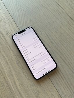 APPLE IPHONE 13 PRO MAX 256GB-MODRÝ,BATERIE 100%,ZÁRUKA - 3