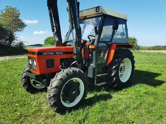 ZETOR 7245 S ČELNÍM NAKLADAČEM QUICKE 330 - 3