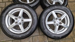 Alu Alutec 5x112 R15 Zimní sada Škoda Seat VW Audi - 3