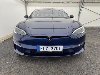 Tesla Model S, 500kw USA bily interiér - 3