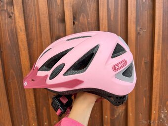 Růžová Cyklistická přilba Abus S/M - 3