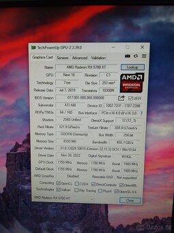 AMD Radeon RX 5700XT 8GB GDDR6 - 3