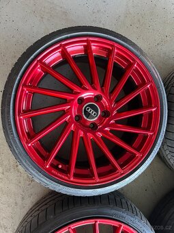 Keskin 8,5x19 s pneu 225/35 - 3