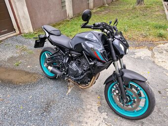 YAMAHA MT-07 2022 - Cyan Storm - 54kW - 3