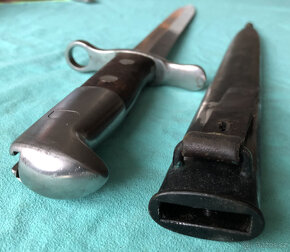 Švýcarský nožový bodák M1918 na pušku Schmidt-Rubin - 3