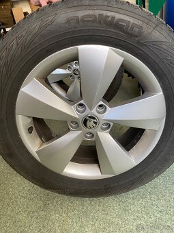 Originál alu kola 17" Škoda Kodiaq zimní - 3