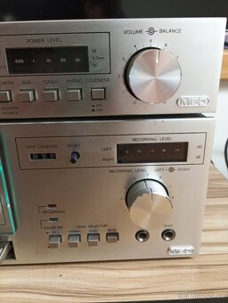 Retro hifi věž MBO - Zesilovač A30 a kazetový deck CD30 - 3