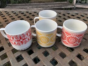 Retro hrnky, mandala - 3