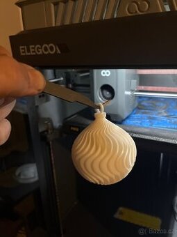 Vánoční dekorace z 3D tisku - 3