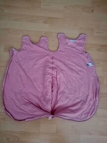 Růžový spací pytel bez rukávů pro holčičku vel. 69 - 3