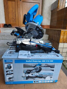 Prodám NEPOUŽITOU pokosovou pilu s posuvem GÜDE GRK 210/300 - 3
