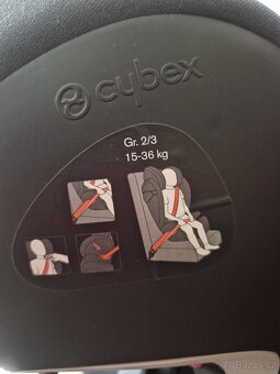 Autosedačka Cybex Solution M-FIX Pepper Black - 3