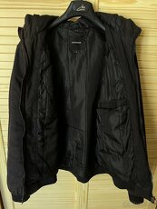 Zimní bunda s kapucí Clockhouse, černá, velikost M - 3