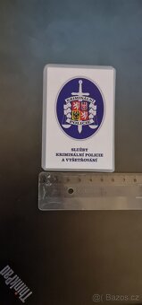 replika odznaku Kriminalni policie + orig.odznacek na pin - 3