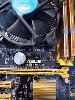 ASUS H81M-K+i5-4570+8GB DDR3+CHLADIČ - 3