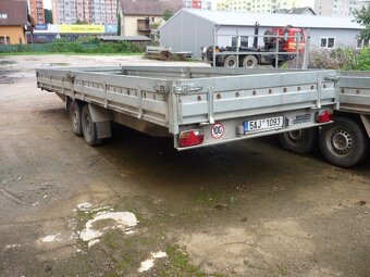 Přívěsný vozík vlek 3000kg, 6m - 3