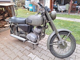 Jawa 350 Typ 634 rv.1981,vojenská - 3